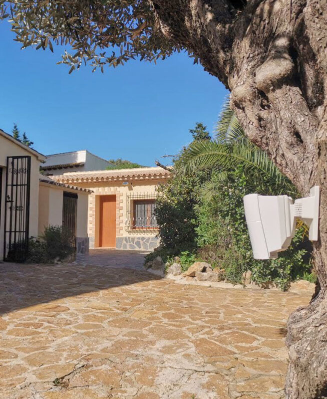 Optex ajax transmitter 001 Project 1 Alarmsysteem installatie Javea