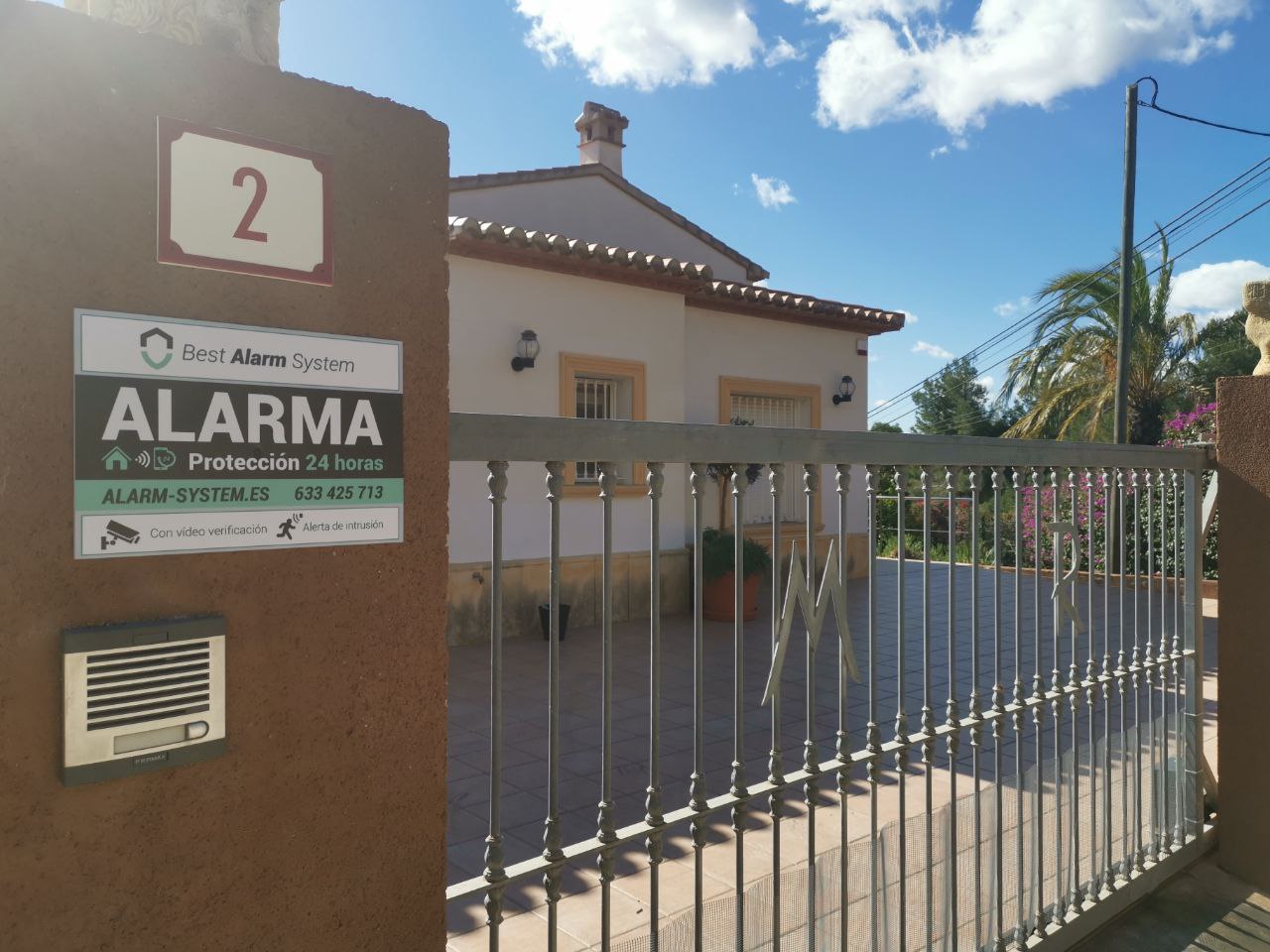 Alarmsysteem installatie Costa Blanca