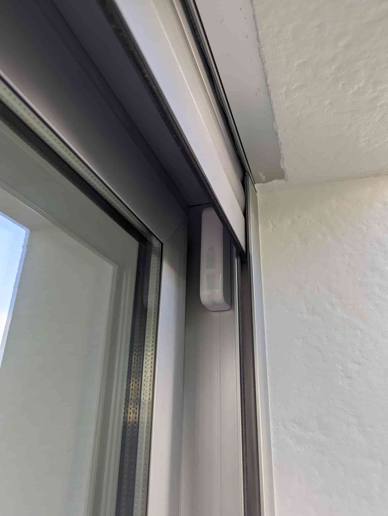 Bewegingsdetector gordijn buiten