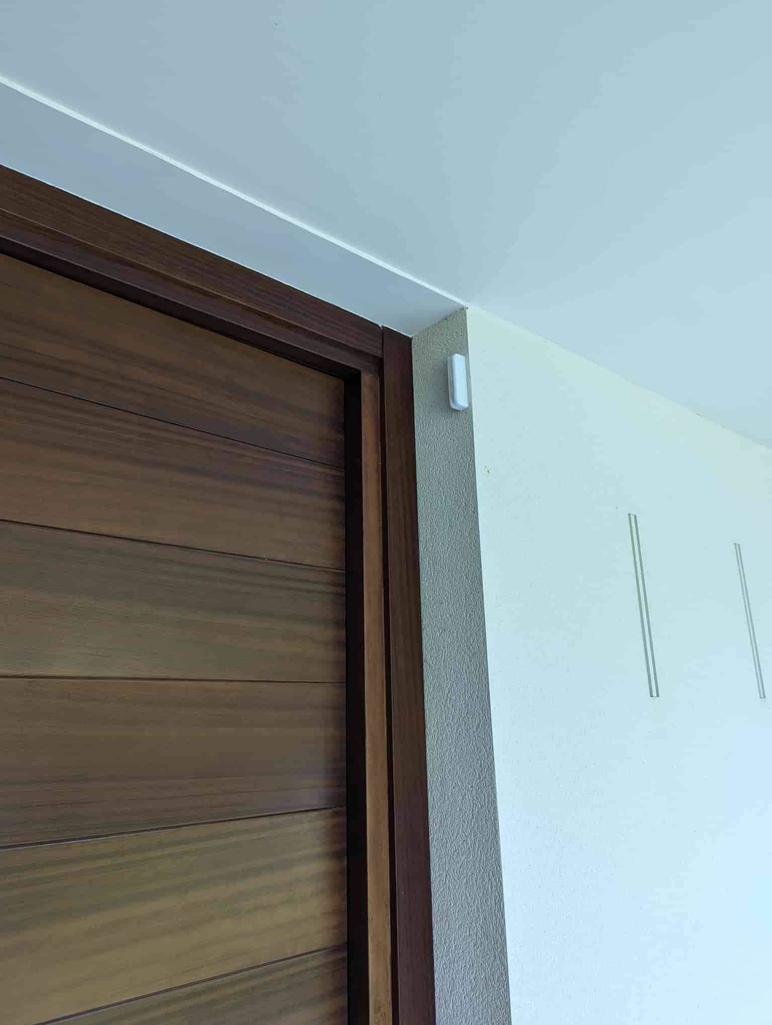 Bewegingsdetector gordijn buiten