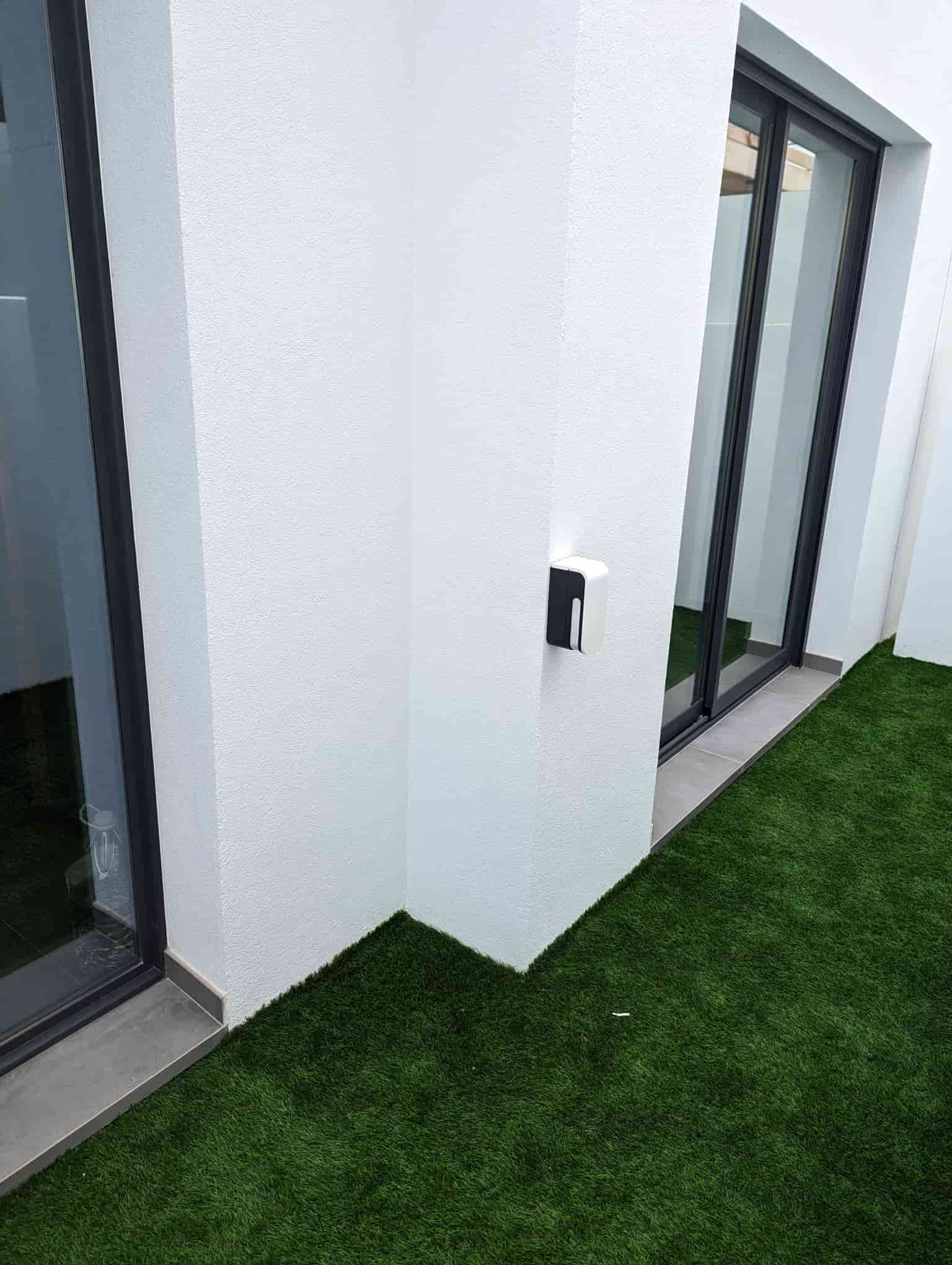 Bewegingsdetector gordijn buiten