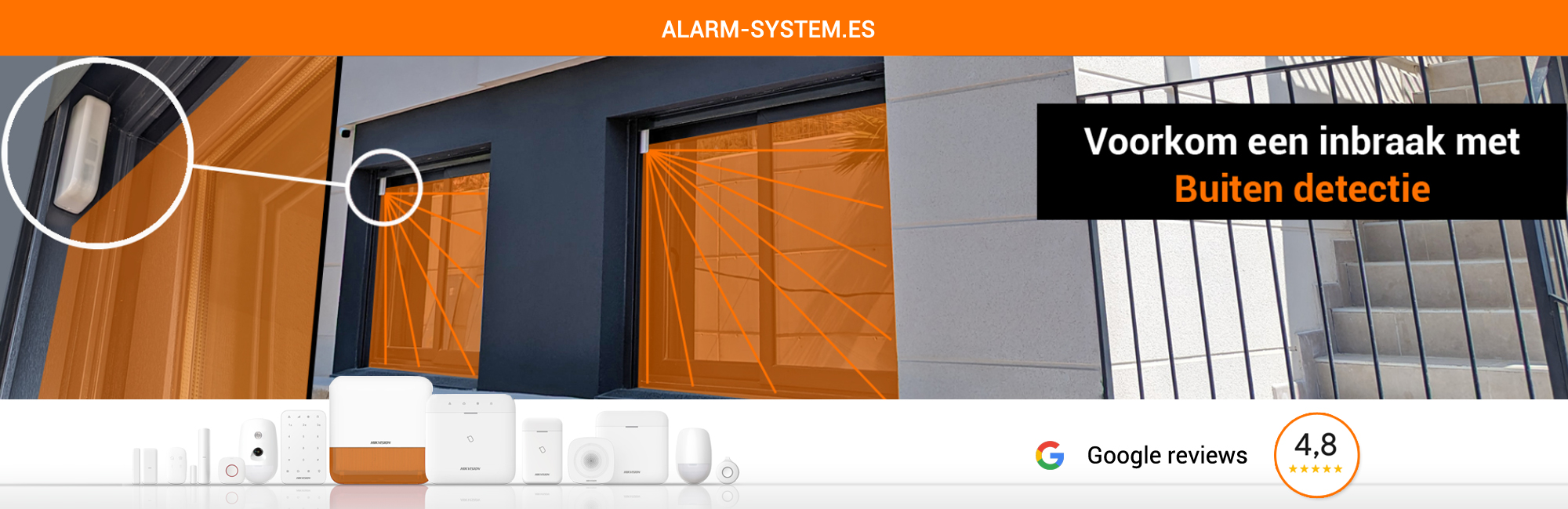 Voorkom een inbraak met buitendetectie