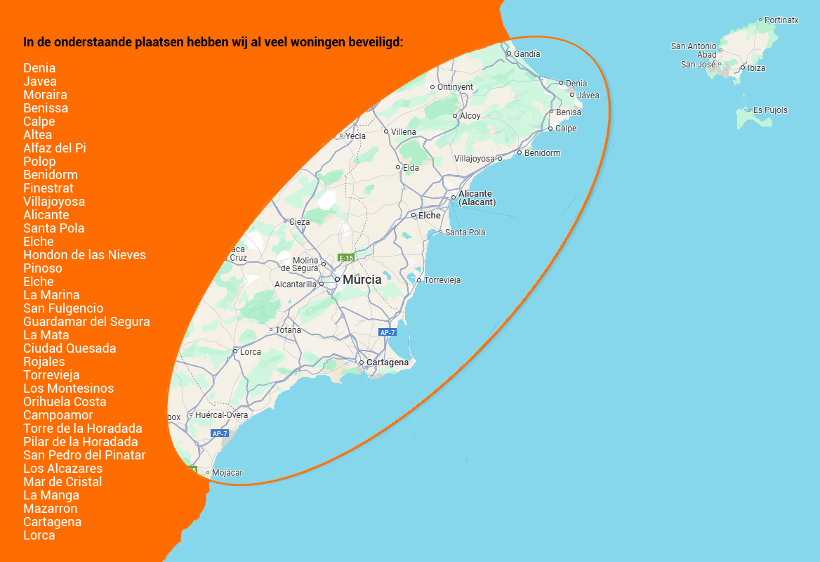 Werkgebied Best Alarm System