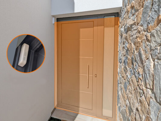 Alarmanlage im Haus mit Ausenerkennung 10 aussendetektion alarmsystem Alarmanlage in Spanien installiert